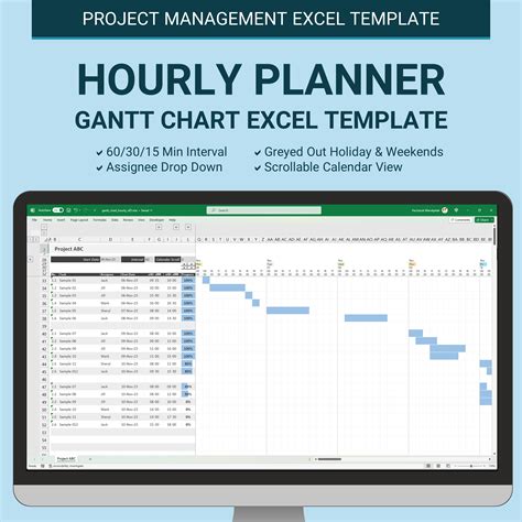 Hourly Schedule Gantt Chart Excel Template Ganttcharts Net Hourly Schedule Gantt Chart Excel Template Ganttcharts Net