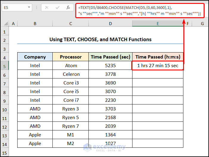How To Convert Seconds To Hours And Minutes In Excel How To Convert Seconds To Hours And Minutes In Excel