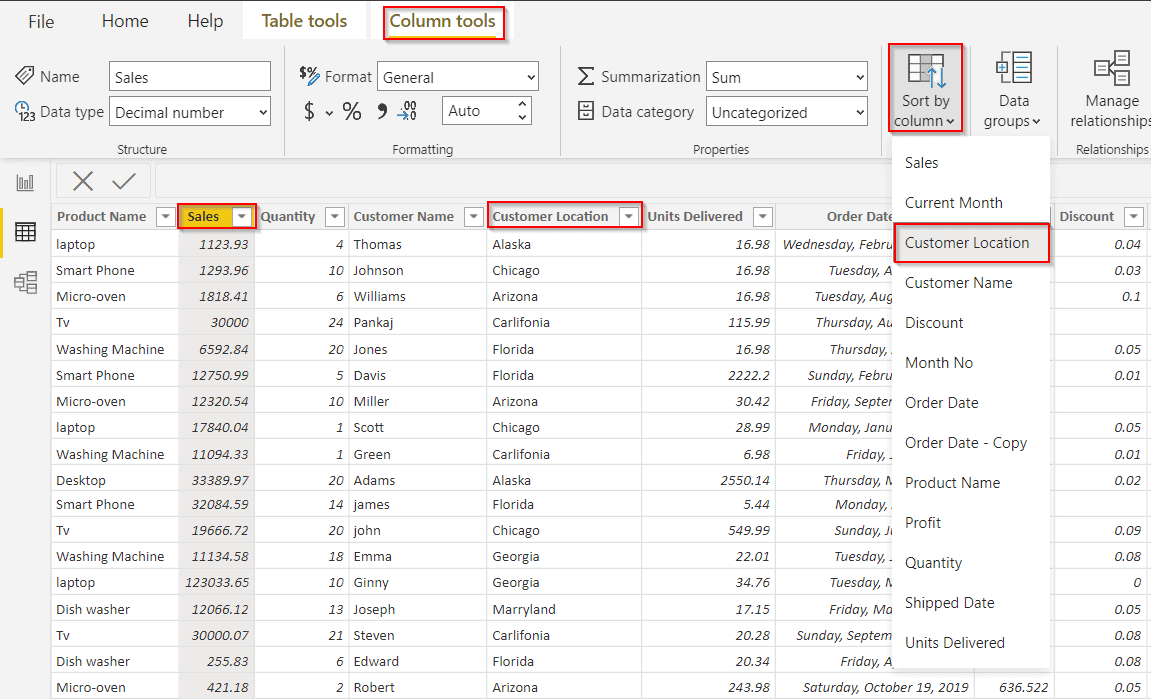 5 Ways to Sort Power BI Legend by Another Column