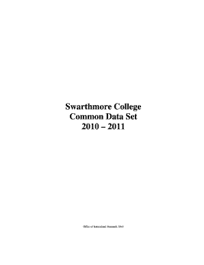 Swarthmore Common Data Set: Key Insights for Prospective Students