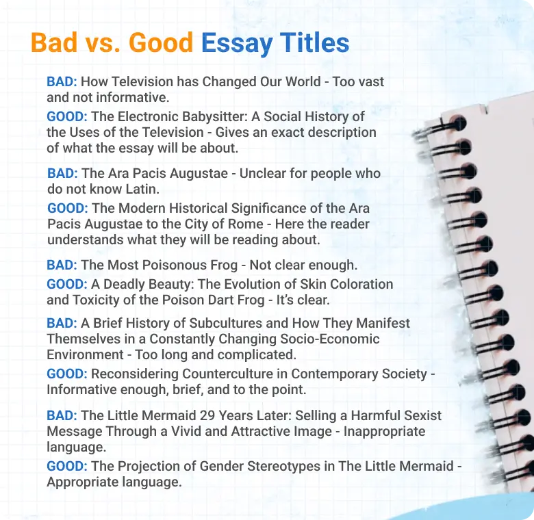 Crafting the Perfect Essay Title: Tips and Tricks