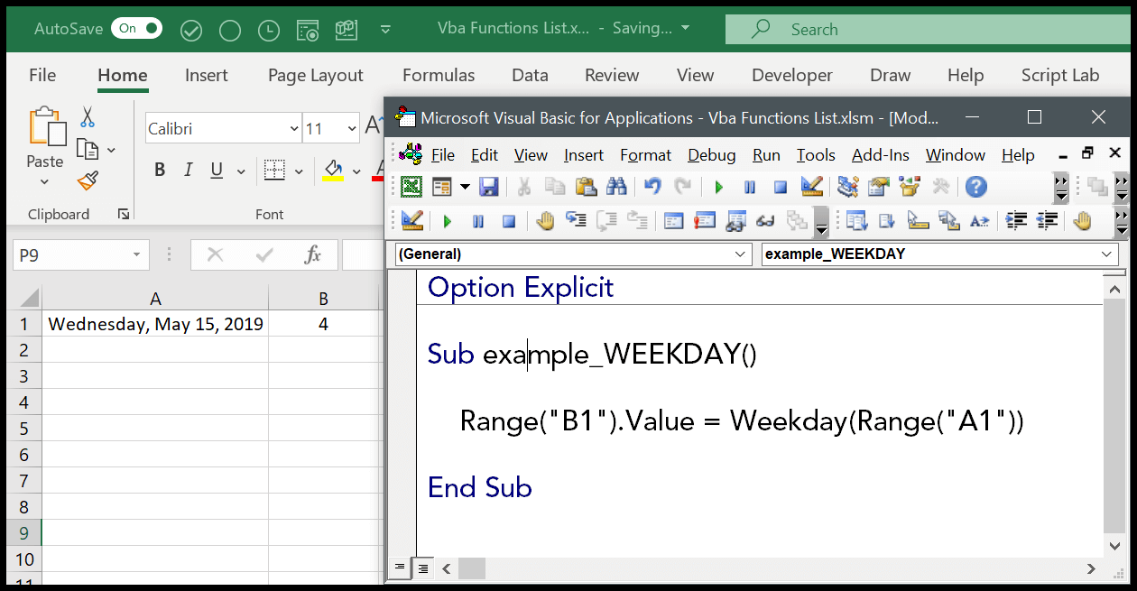 Vba Weekday Step By Step Guide To Weekday Function In Vba Vba Weekday Step By Step Guide To Weekday Function In Vba